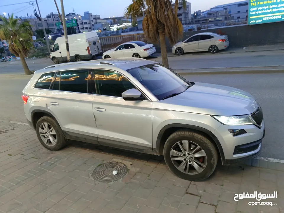 سكودا كودياك 4×4 ايد صفر  فتحة بانوراما  جديدة السيارة