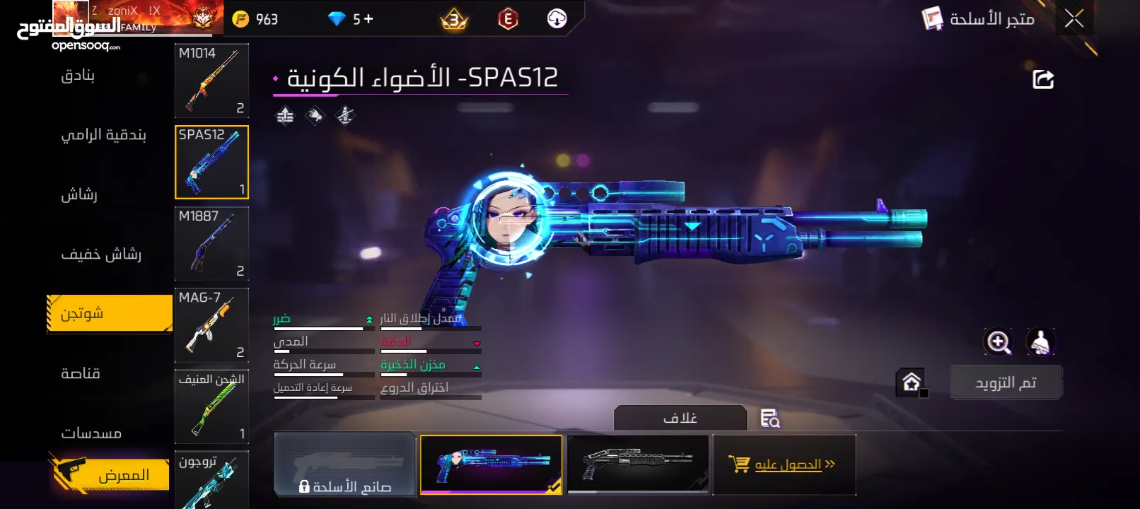 حساب جيد لشخص يريد الإستمتاع باللعب