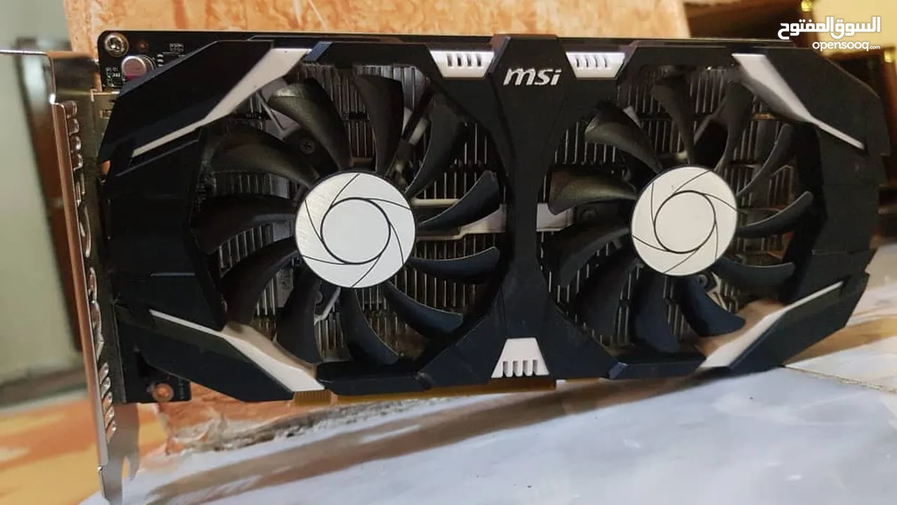 متوفر كروت شاشة الاقتصادية GTX 1050TI من شركات مختلفة ولا تحتاج مدخل باور بسعر مناسب ان شاء الله