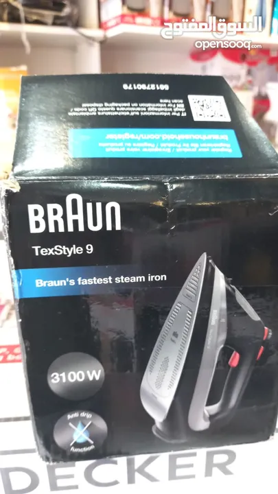 BRAUN مكواة بخار تيكس ستايل 9