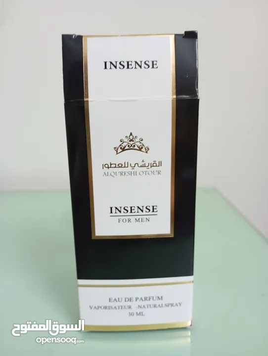 القريشي للعطور INSENSE FOR MEN  EAU DE PARFUM VAPORISATEUR NATURALSPRAY  30 ML