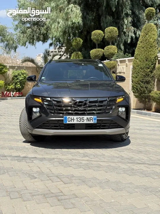 هونداي توسان NLine ترخيص 2022 محرك 1600 هايبرد plug in/يقطع على الشحنه 52 كيلو متر