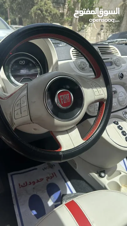 Fiat 500e 2014 Used فيات موديل 2014 in good condition for sale بانوراما مستعمله للبيع