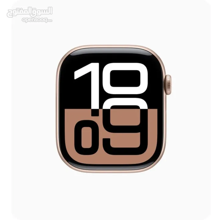 Apple Watch SE gold starlight rose gold color 44mm  ساعة ابل الذكية لون جولد ستارلايت روز جولد 44مم