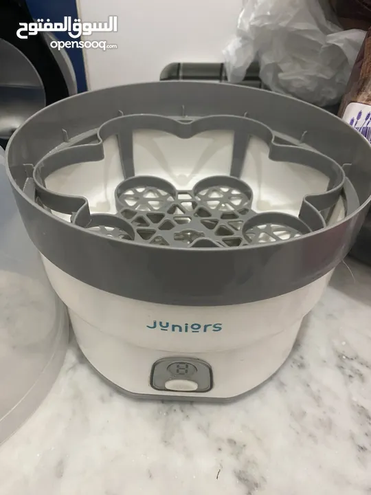 Junior 6-bottle steam sterilizer