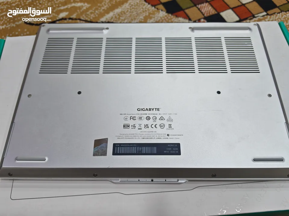 لابتوب الكيمنك والكرافك GIGABYTE