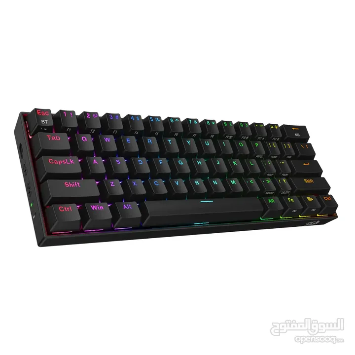 Redragon K530 Pro Draconic 60% Bluetooth/2.4Ghz/Wired - Brown Switch