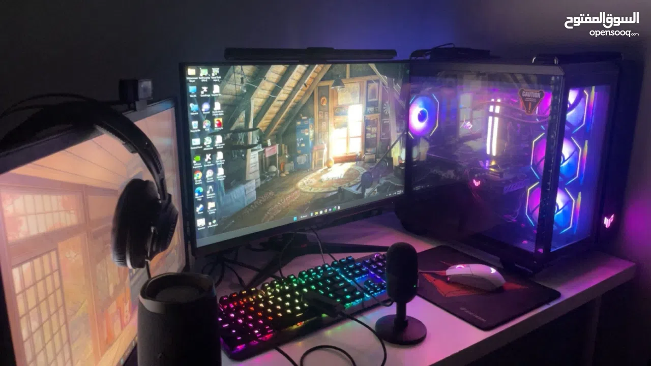 جهاز جيمنج للبيع مستعمل و الجهاز شبه جديد