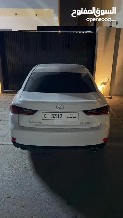 لكزس اي اس 350 اف سبورت خليجي / LEXSUS IS350 F SPORT GCC