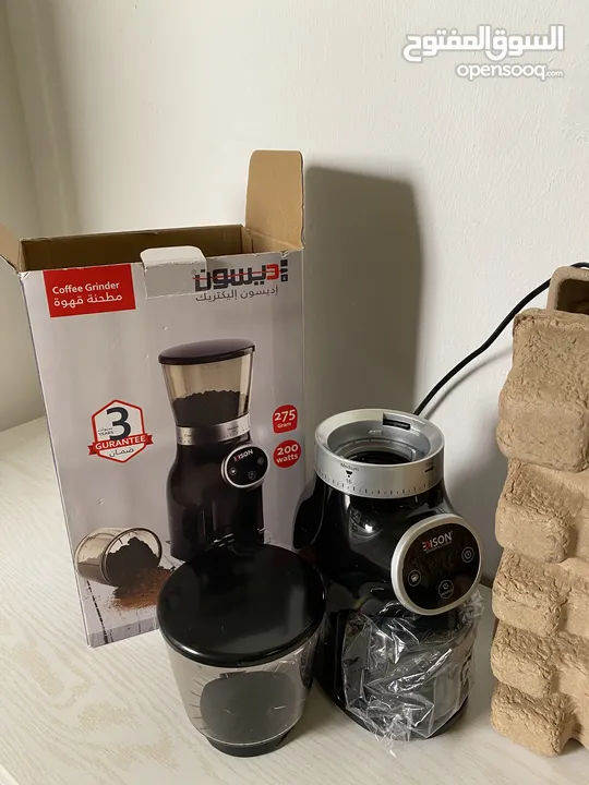 مطحنة قهوة : اجهزة المطبخ الصغيرة مطاحن وفرامات مستعمل : دبي الخوانيج  (227747484)