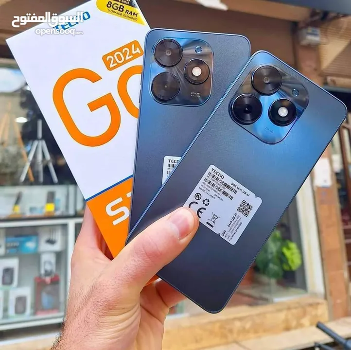 مستعمل ايام بالكرتونه Go 2024 رام 6 و 8 جيجا 64 و 128 مكفول بالشركة متوفر توصيل