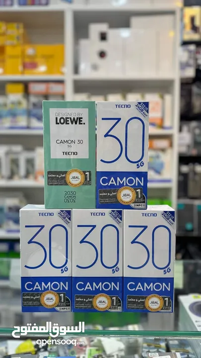 جديد مكفول سنه Kamon 30 5G رام 24  ججيا 512 متوفر توصيل