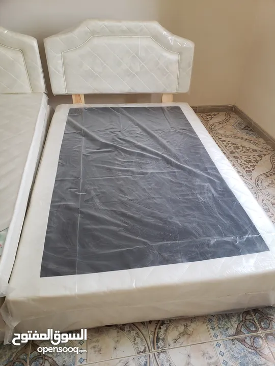سرير مع مرتبة  bed with matress
