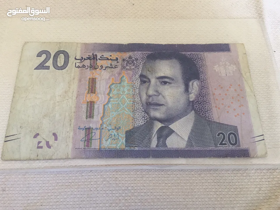 مجموعة من الأوراق النقدية القديمة والجديدة والأرقام المميزة الأردنية في حالات ممتازة و اسعار مختلفة