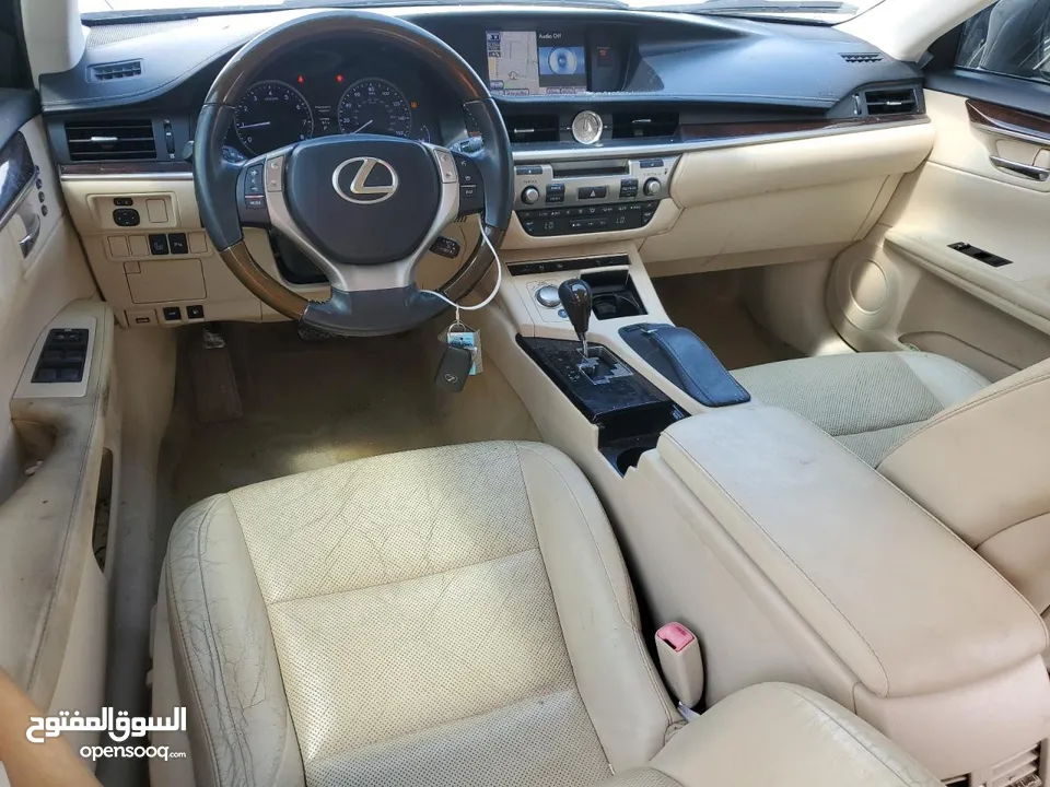 الوصول قريبا 2013 LEXUS ES 350 وارد امريكا آوراق جمارك البيع بالحادث