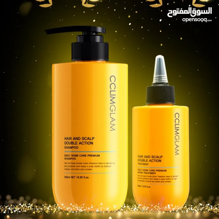 CCLIMGLAM Hair and Scalp+Double Action Shampoo