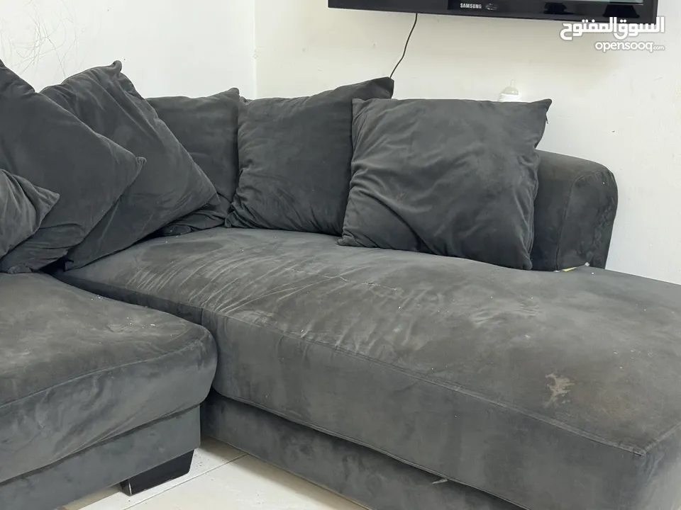 Grey couch from PAN