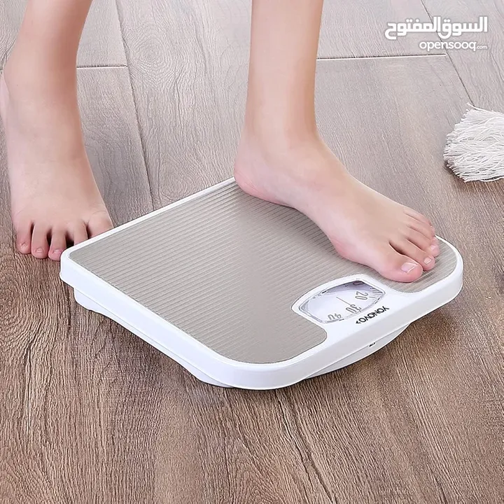 ميزان وزن الجسم الميكانيكي مؤشر ميزان حمام  ميزان طبي شخصي يوزن لغايه 130 كيلو ميزان ابره