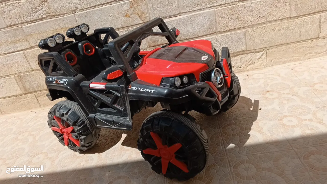 سيارة أطفال شحن مقعدين