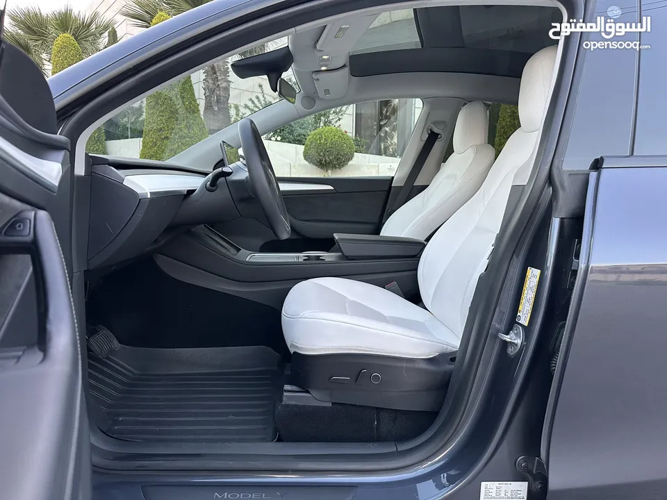 TESLA MODEL Y  LONG RANGE DUAL MOTOR 2023 فحص كامل