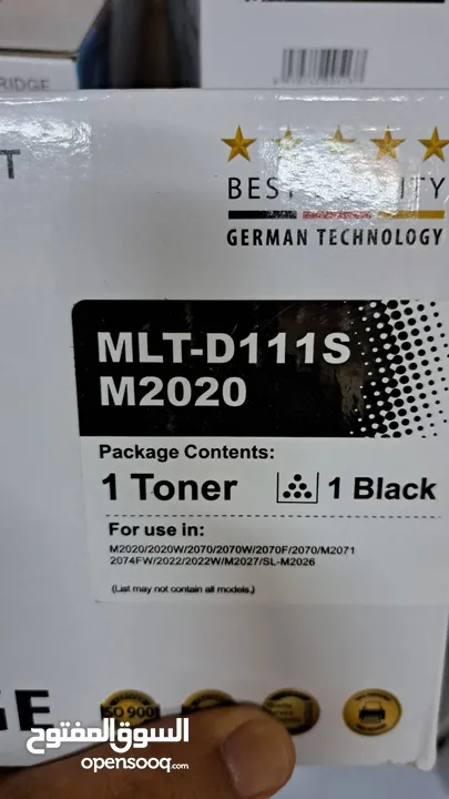 حبر ليزر طابعت سامسونج MLT-D111S و M2020 ( موديلات الطابعات في الوصف )