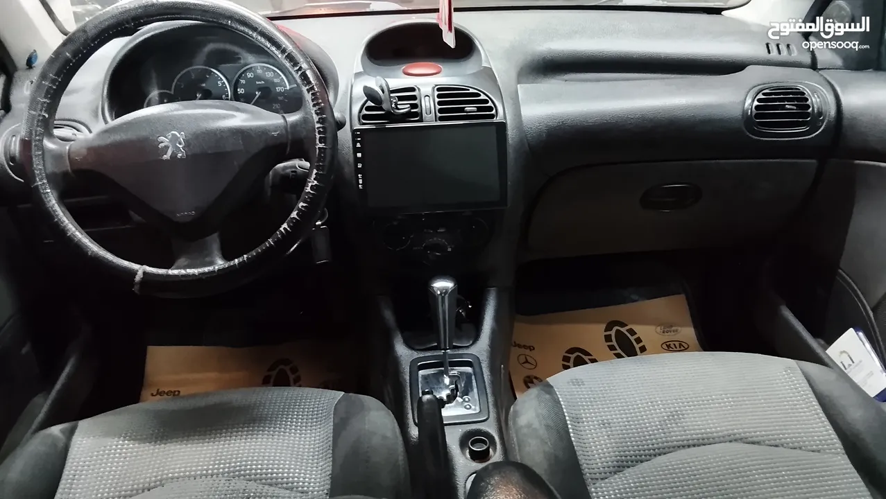 بيجو206 مرخصة جديد