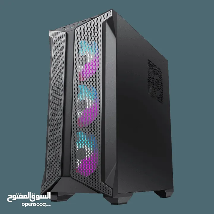 كيس جيمنغ فارغ احترافي جيماكس تجميعة  Gamemax Gaming Case Brufen C1 ARGB