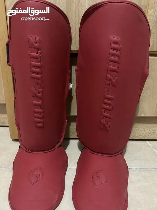 Gloves and shin guards