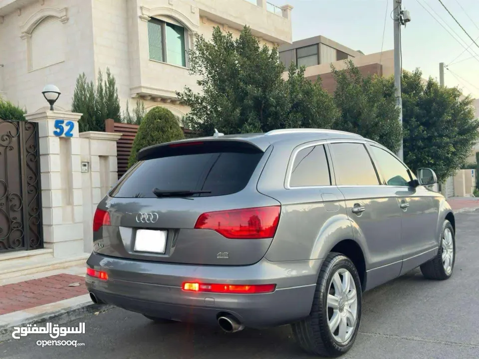 جيب اودي Q7 موديل 2007 فل اوبشن بانوراما كوارتر فحص كامل ممشي قليل