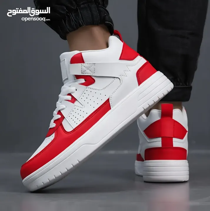 Sports shoes (red and white) BRAND NEW with free delivery