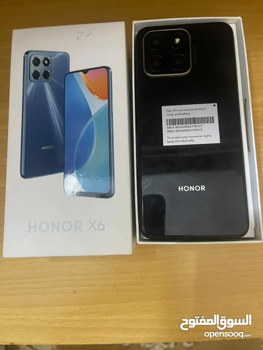 honor X6 للبيع فقط مفيش ولا عيب