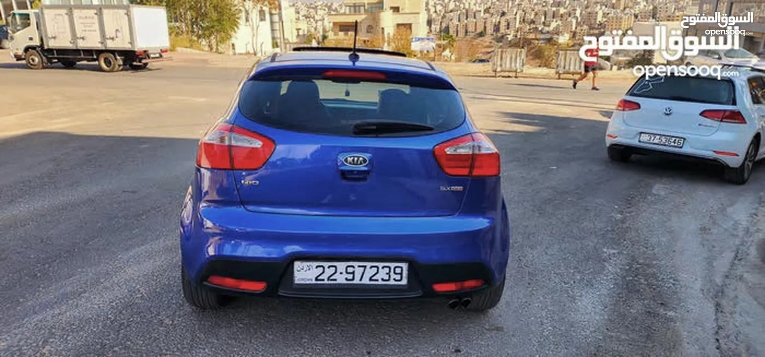 KIA RIO 2012 كيا ريو 2012 هاتش باك فل كامل مع فتحه أعلى مواصفات