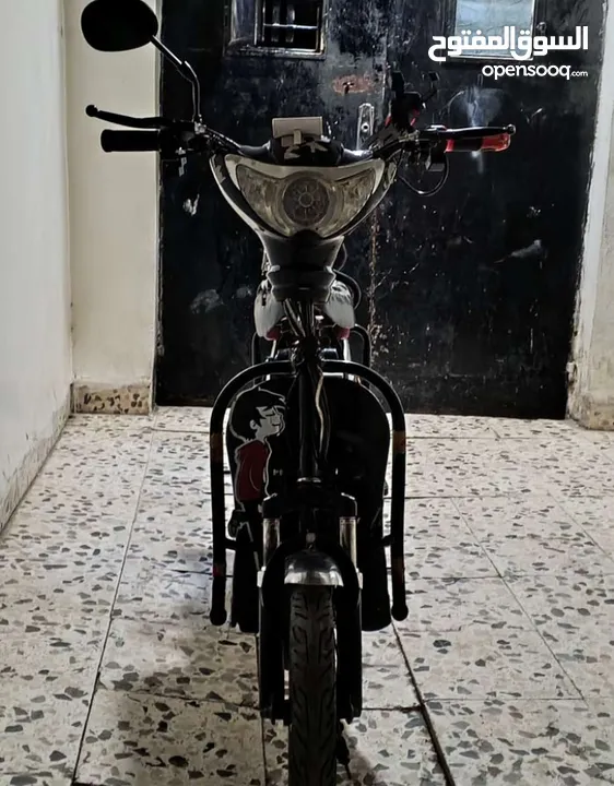 دراجه كهربائيه  بطاريات جداد
