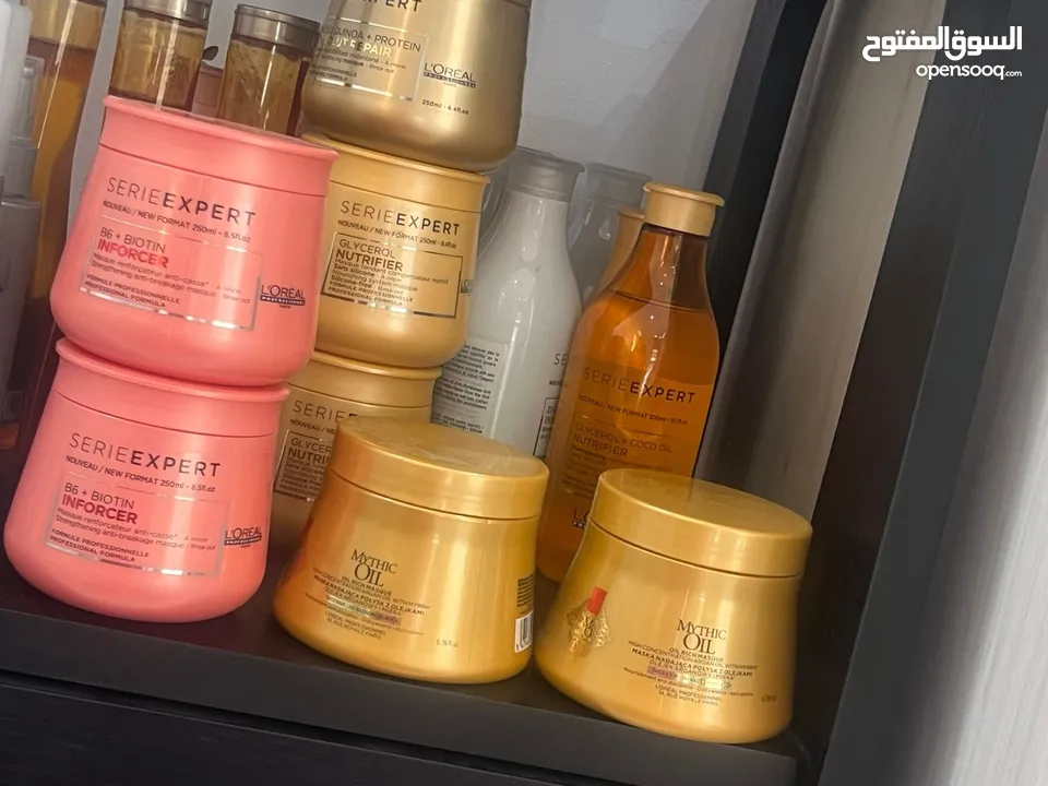 High end salon products loreal and Kerastase