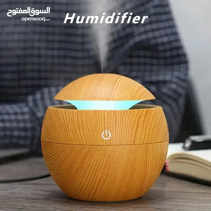 2024 New Woodarain Vase Humidifier USB Car Office