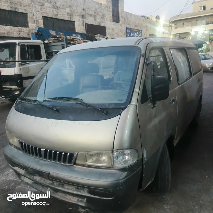 باص كيا بريجو للبيع نقل مشترك كاش او بالتقسيط