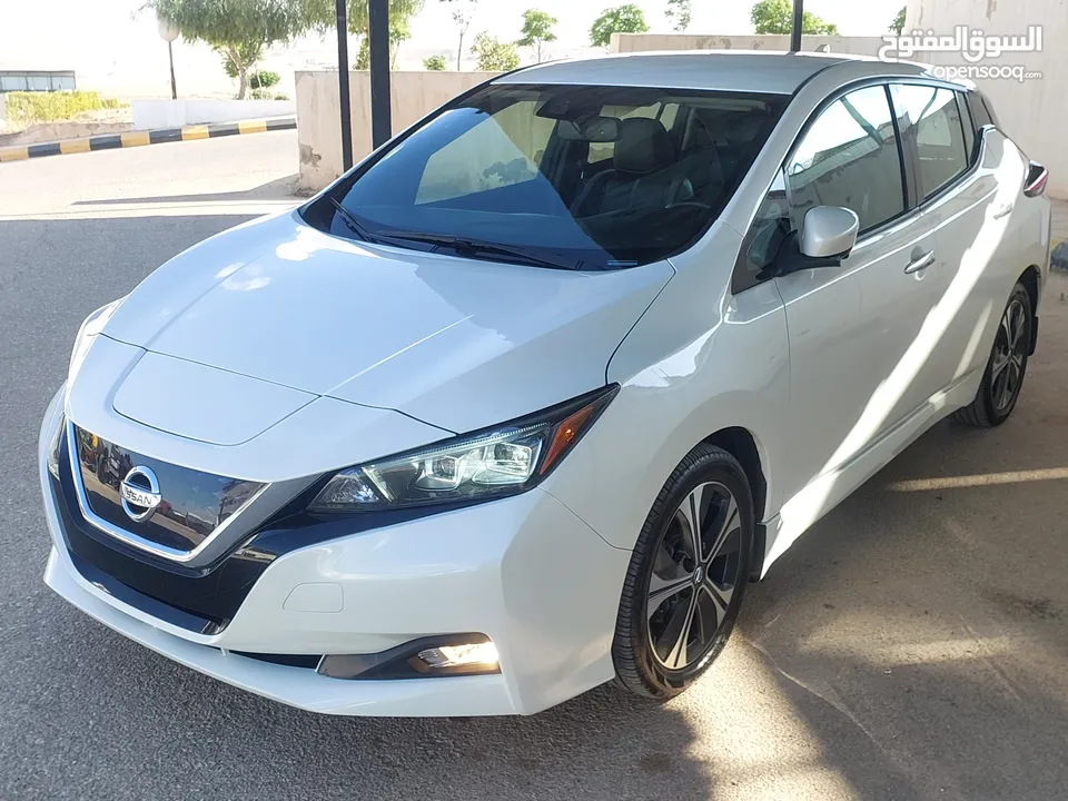 نيسان ليف 2021 SL PLUS بطارية 62 KW اعلى صنف