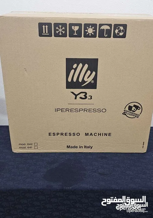 للبيع ماكينه قهوه ايلي الايطاليه الاصليه جديده illy