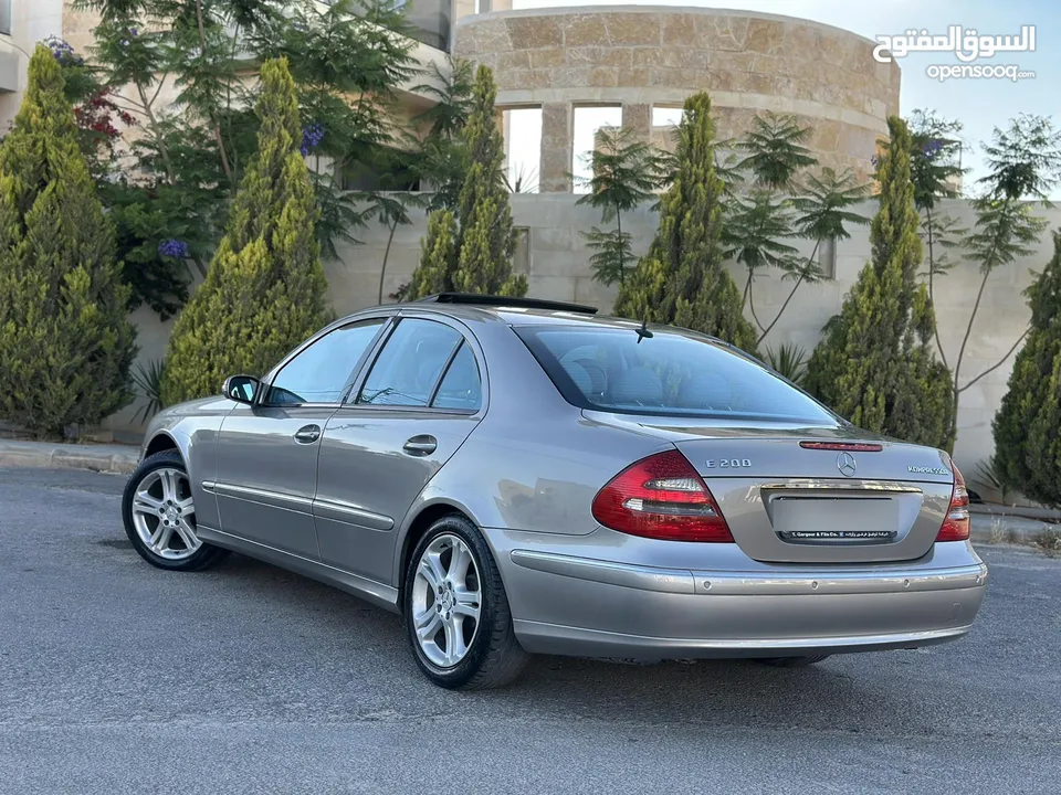 Mercedes E200 2004 ( Avantgarde ) Full option وارد الوكالة فحص كامل