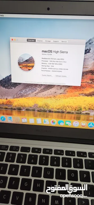 laptop Apple macbook air 2010