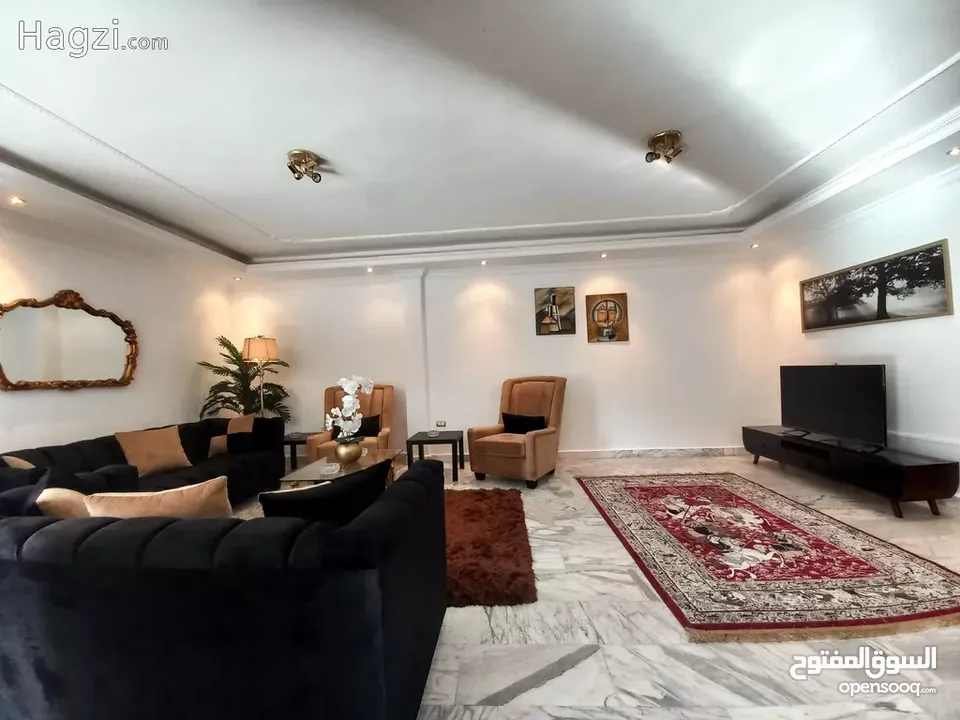 شقة مفروشة للإيجار في عبدون  ( Property 35176 ) سنوي فقط