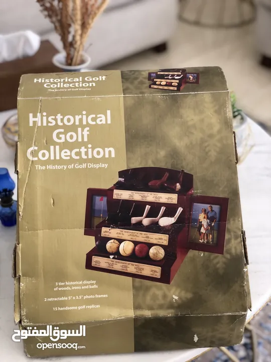 The history of golf display