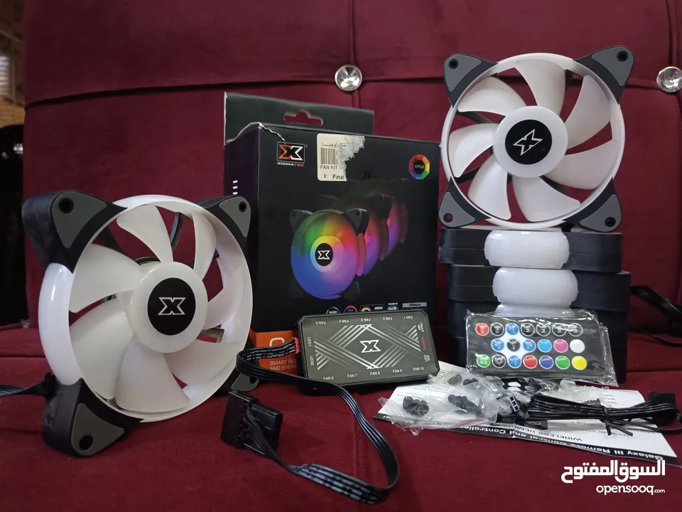 مراوح تبريد RGB استعمال خفيف