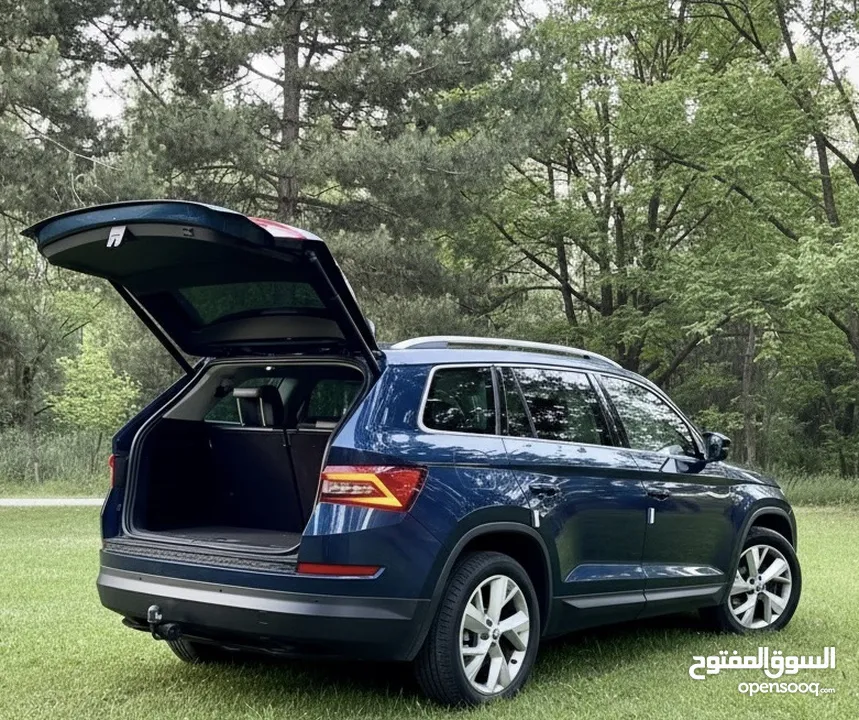 سكودا كودياك 2017 مفلل مع بانوراما ودفع رباعي ترخيص وتامين شامل ساري للبيع او البدل