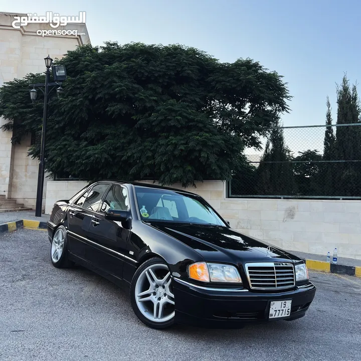 مرسيدس بنز C200 موديل 1998 بحاله الوكاله