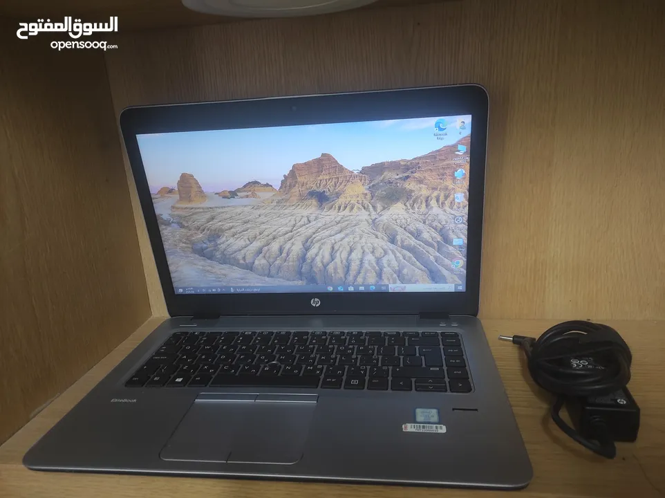 لابتوب اتش بي hp elitebook 840 g3 اي فايف الجيل السادس فقط 600 شيكل