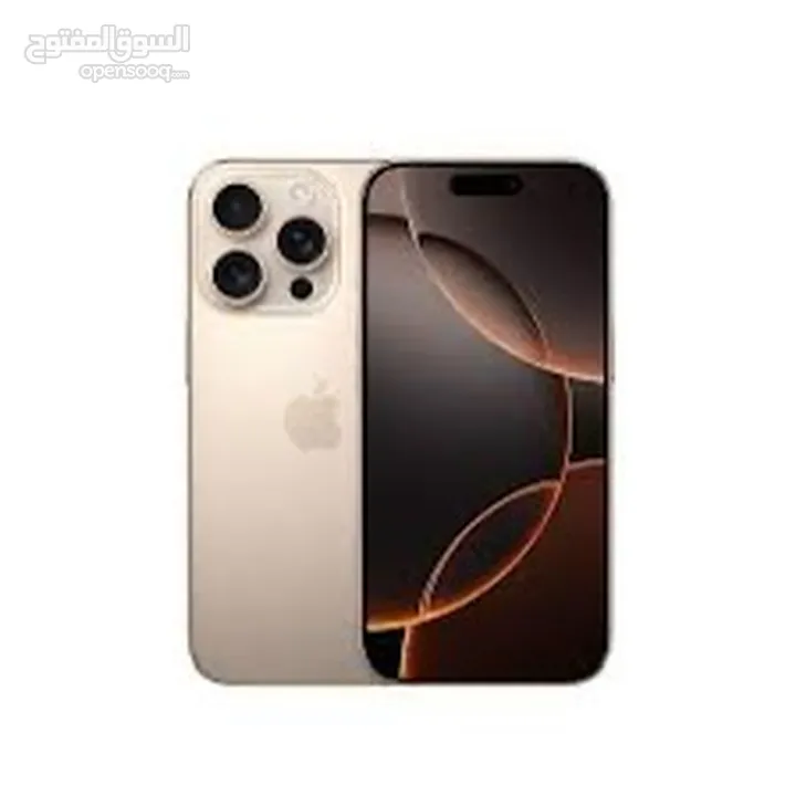 iPhone 16 pro max 256g جديد ايفون 16 برو ماكس