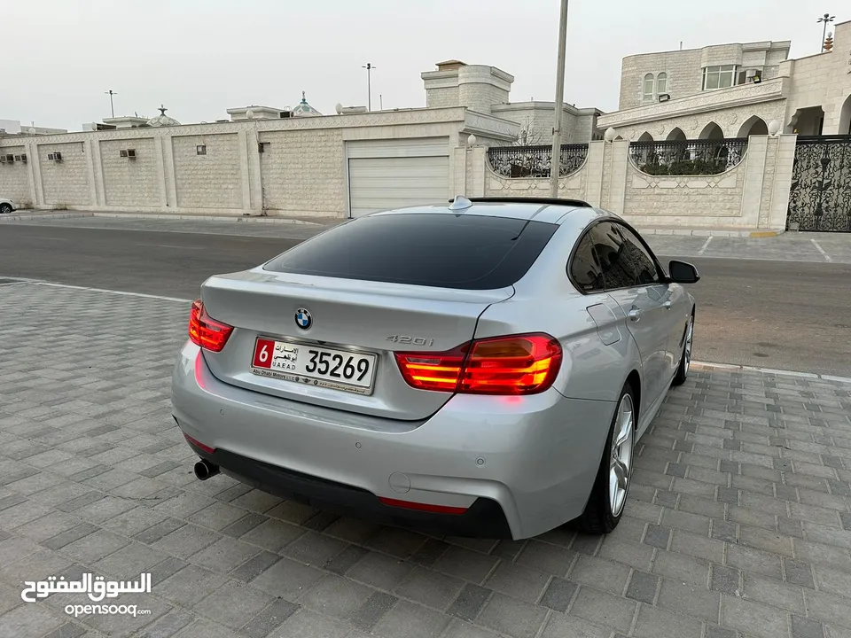 للبيع ((BMW 420)) M توين توربو خليجي  - موديل 2016 - صبغة وكالة