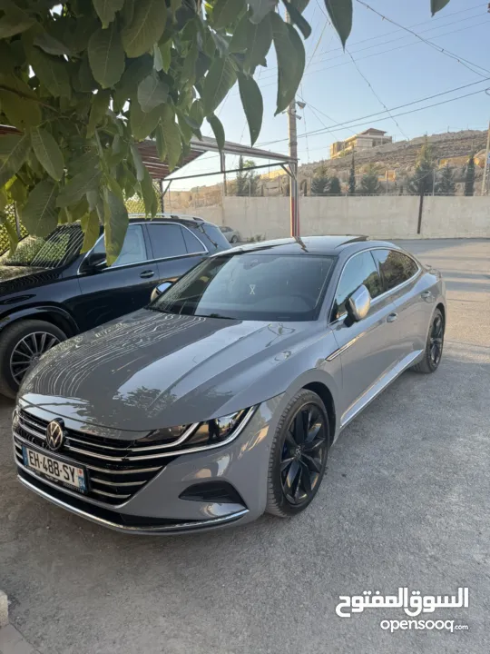 فولكس فاجن آرتيون فيس ليفت – فل إضافات  لون باطوني نادر  رقم مميّز