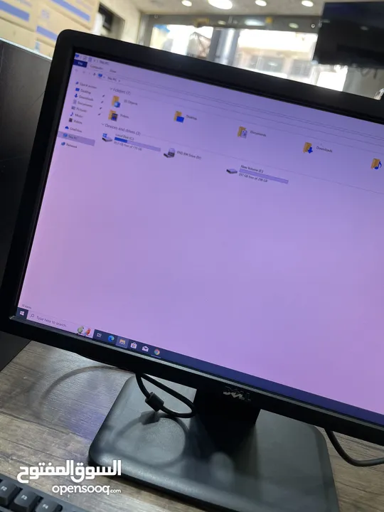 كمبيوتر ديل مع شاشة ديل كبيره موصفات ممتازه اقل سعر بسوق